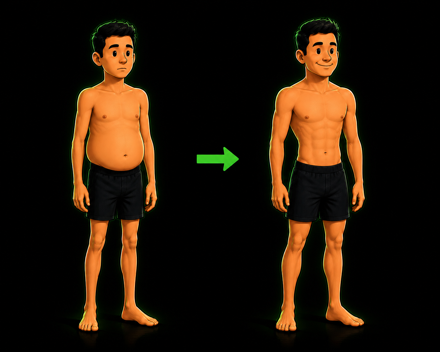 Gordiflaco a en forma