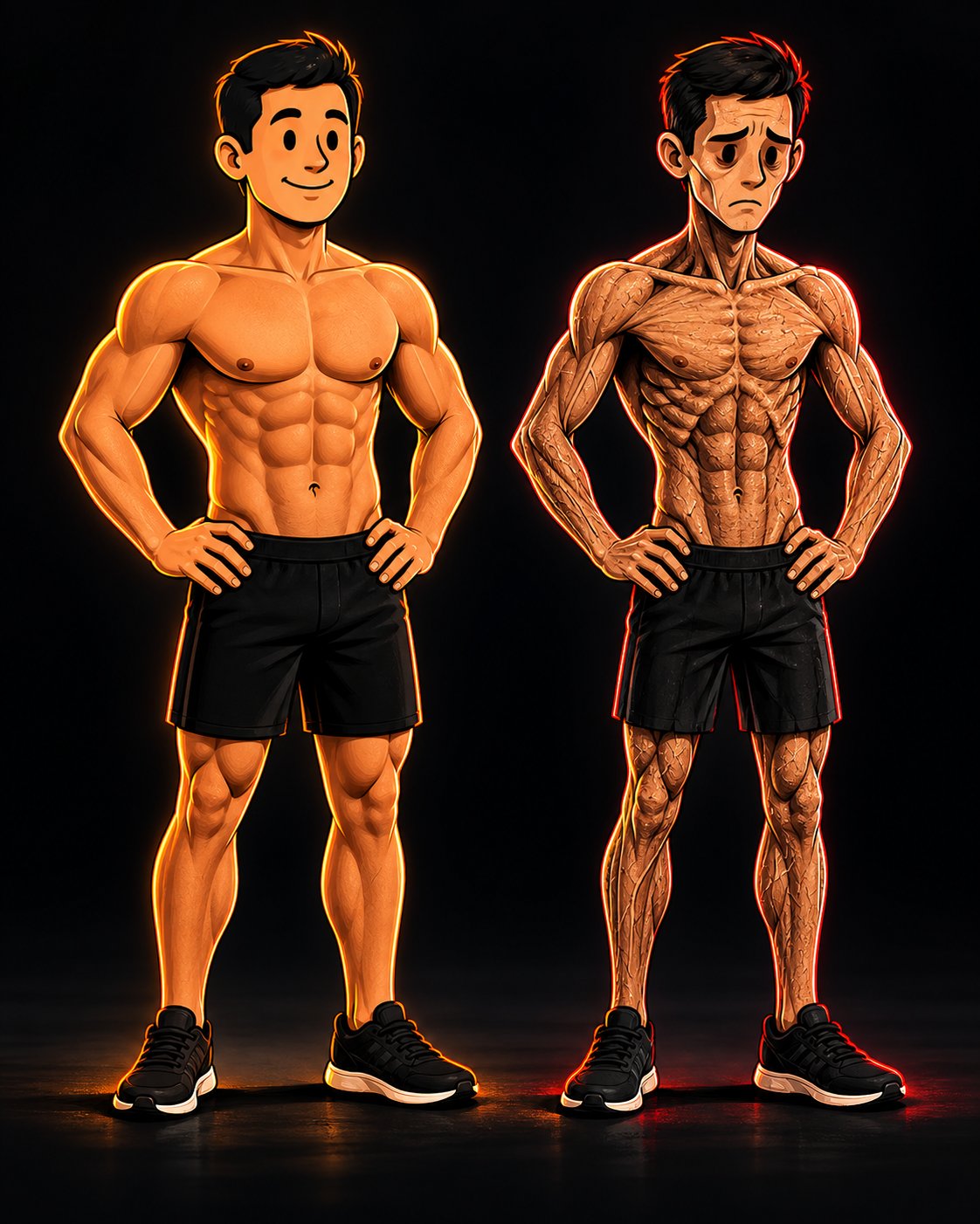 Déficit moderado vs déficit agresivo