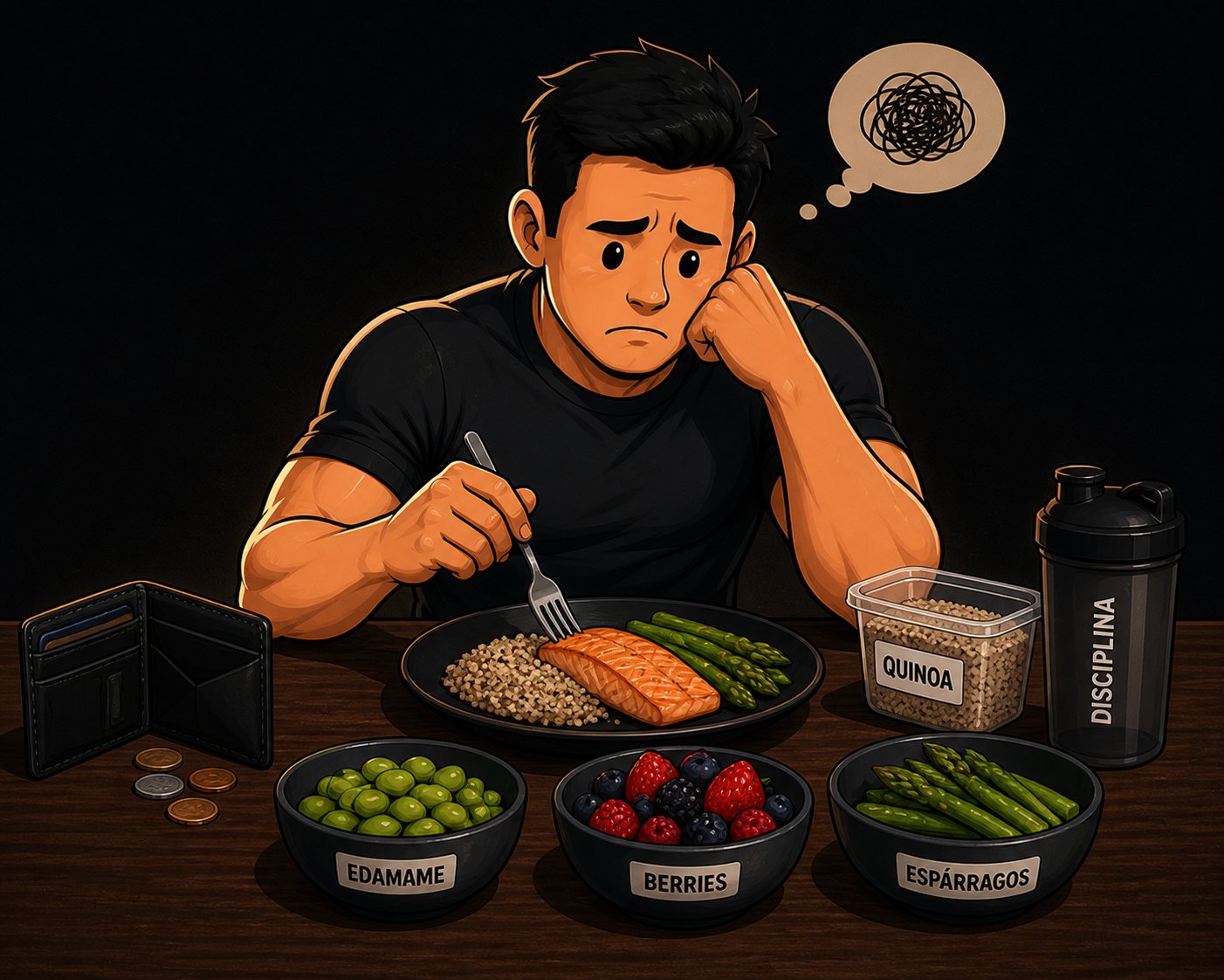 Dieta cara y difícil de sostener