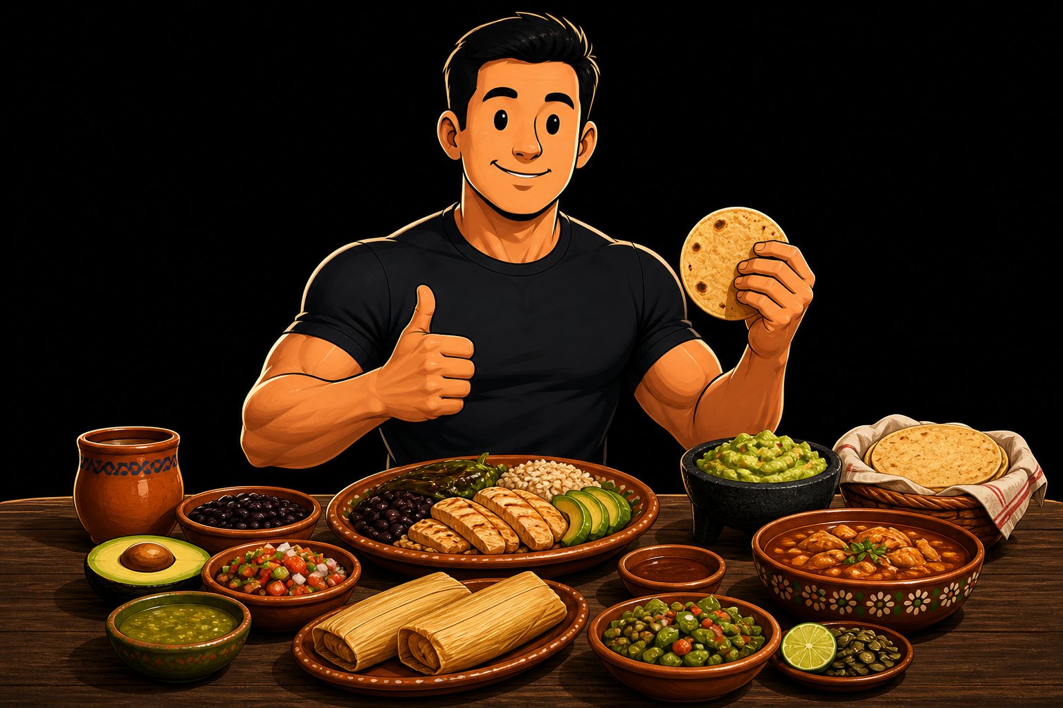 Comida mexicana accesible y nutritiva